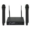Microfone Duplo s/Fio de Mão TSI UD1000 UHF